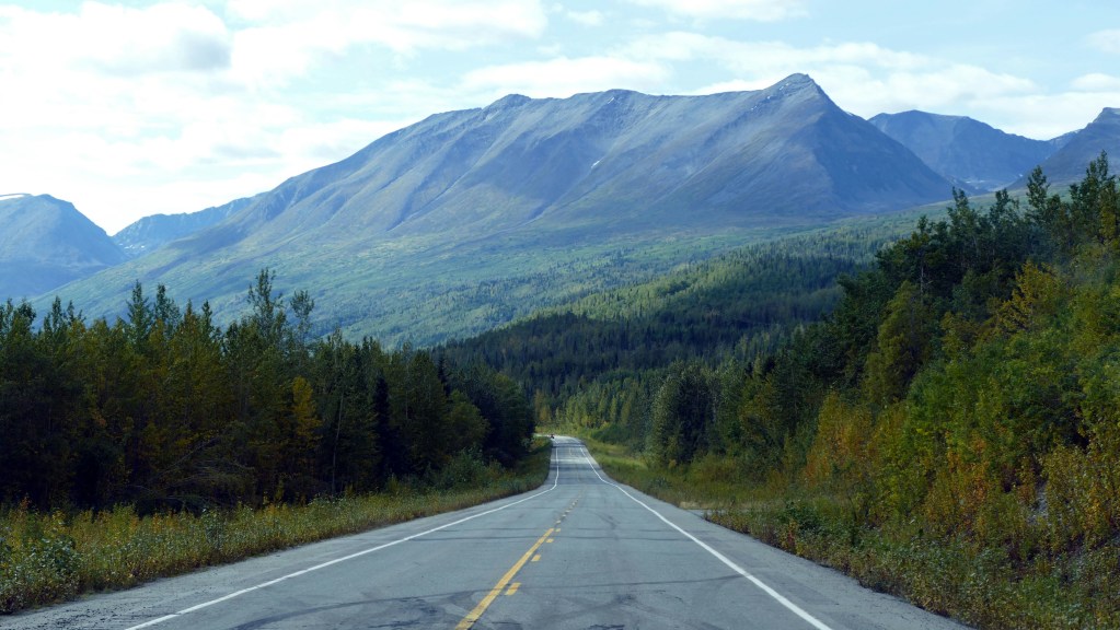 Road through the mountains