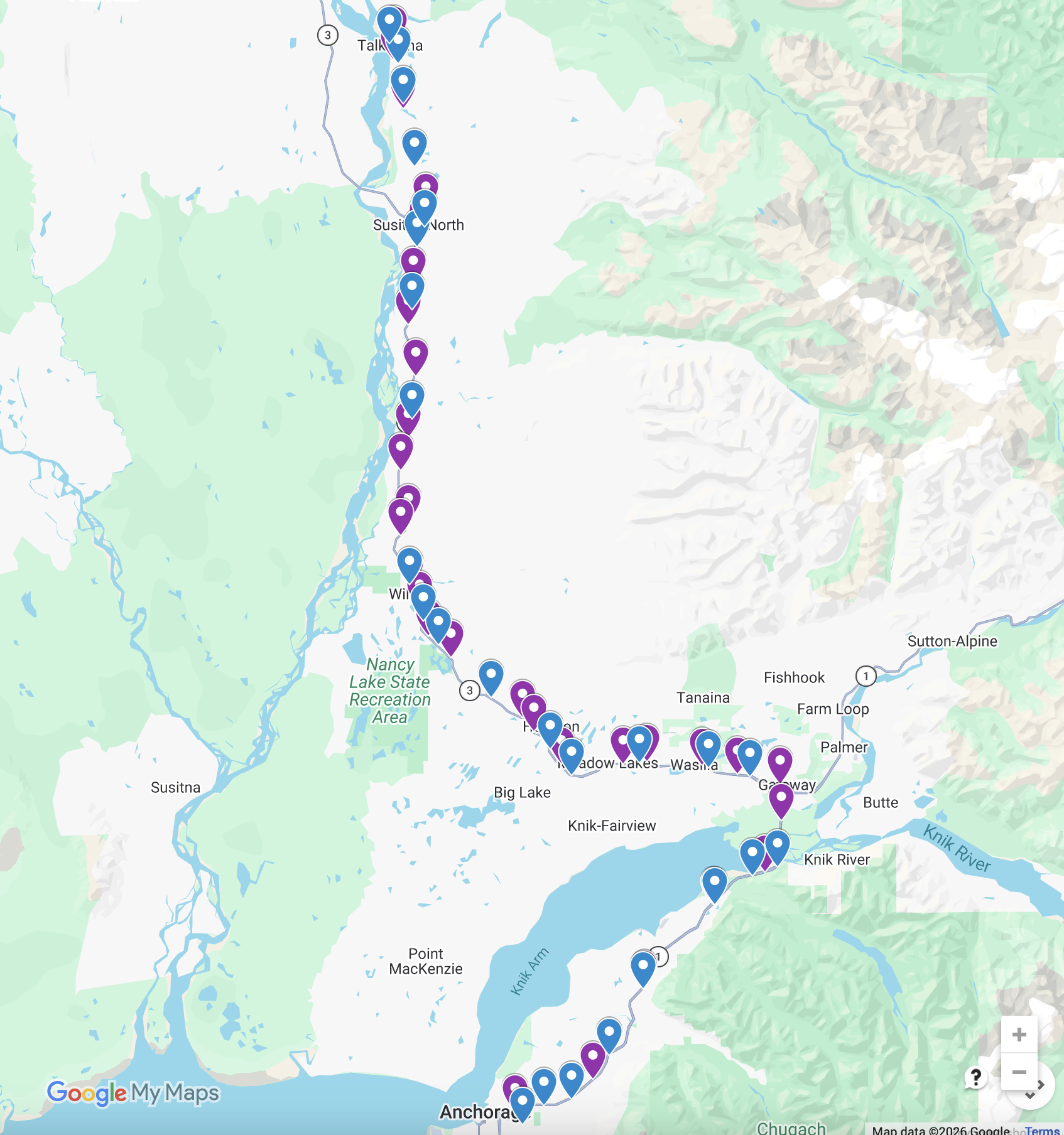 Anchorage - Seward Tour